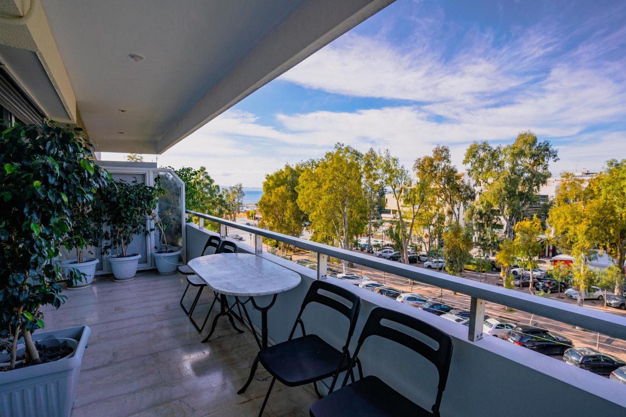 Glyfada Center Sea View Apt Apartment Атина Екстериор снимка